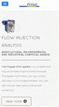 Mobile Screenshot of flowinjection.com